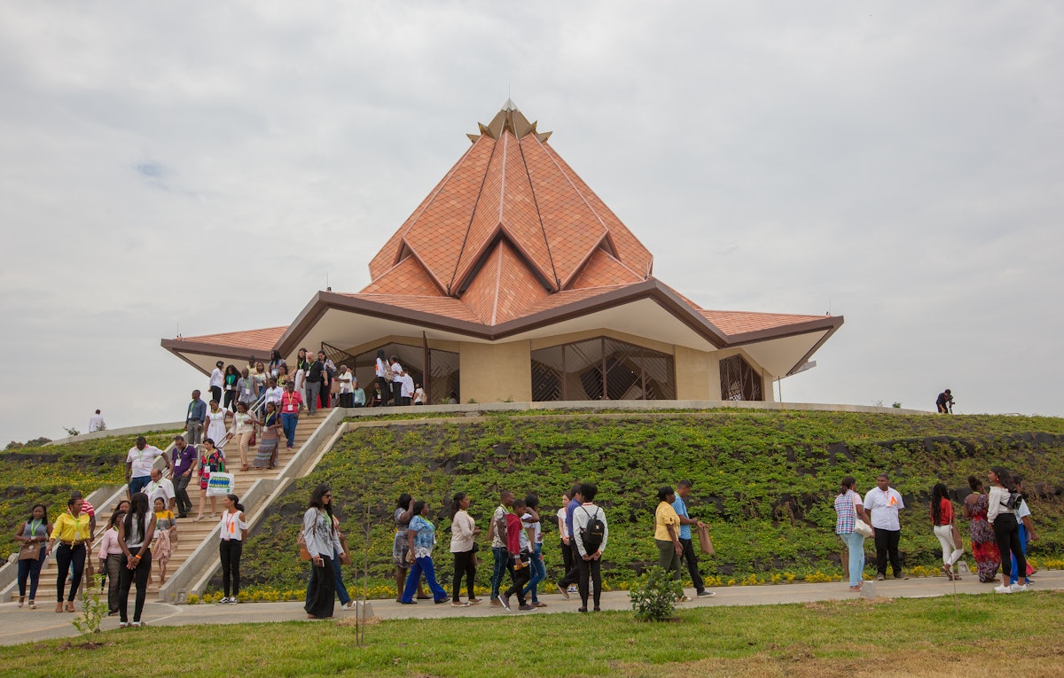 More than 300 people, mostly from nearby towns, visited the House of Worship in Norte del Cauca, Colombia, on Sunday.