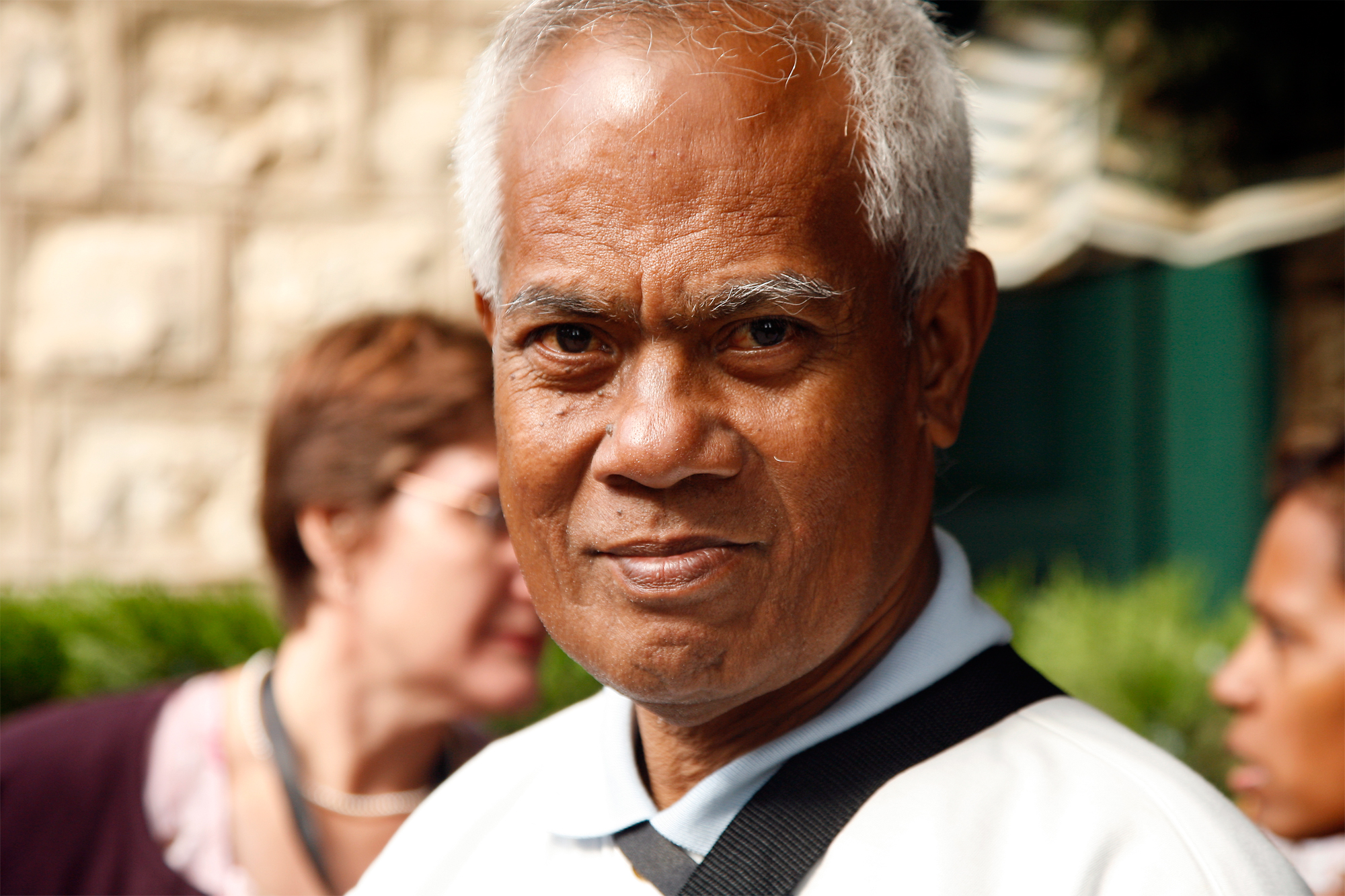 Tebutii Hicking, a delegate from Kiribati.