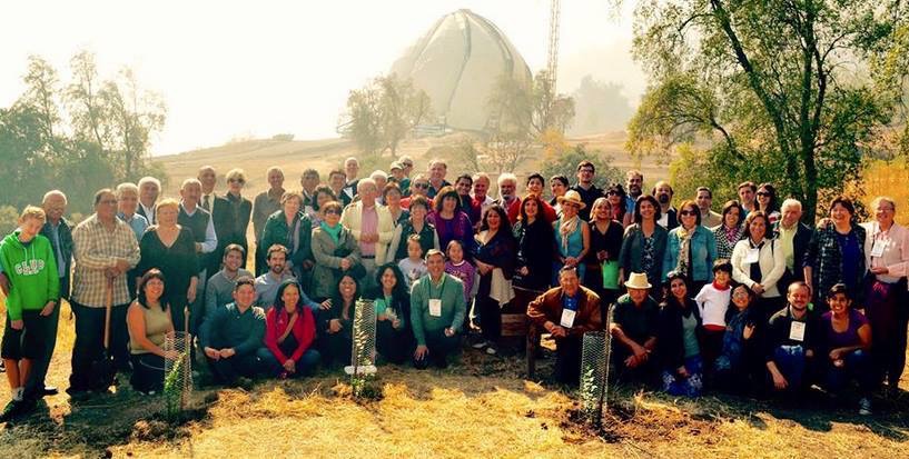 Volunteers at the Native Flora Project
