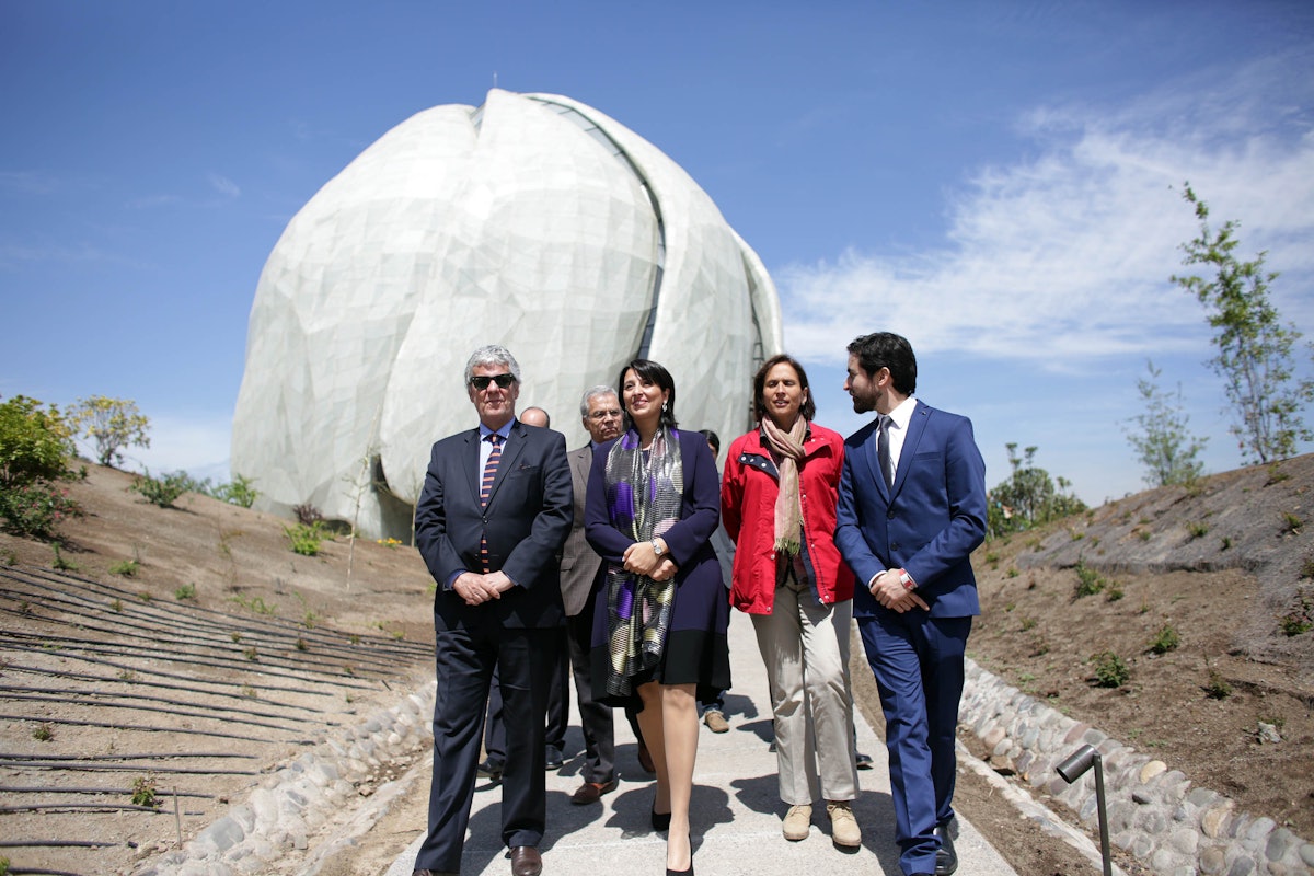 Public opening ceremony for the dedication of the Baha'i House of Worship for South America