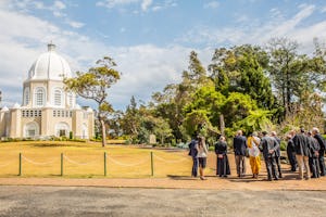 Participants in the New South Wales Religious Leaders Forum held in September 2017 gather outside the Baha’i House of Worship in Sydney.