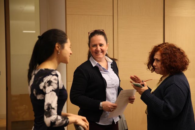 Baha’i International Community delegates prepare for the 63rd session of the Commission on the Status of Women, which begins today.