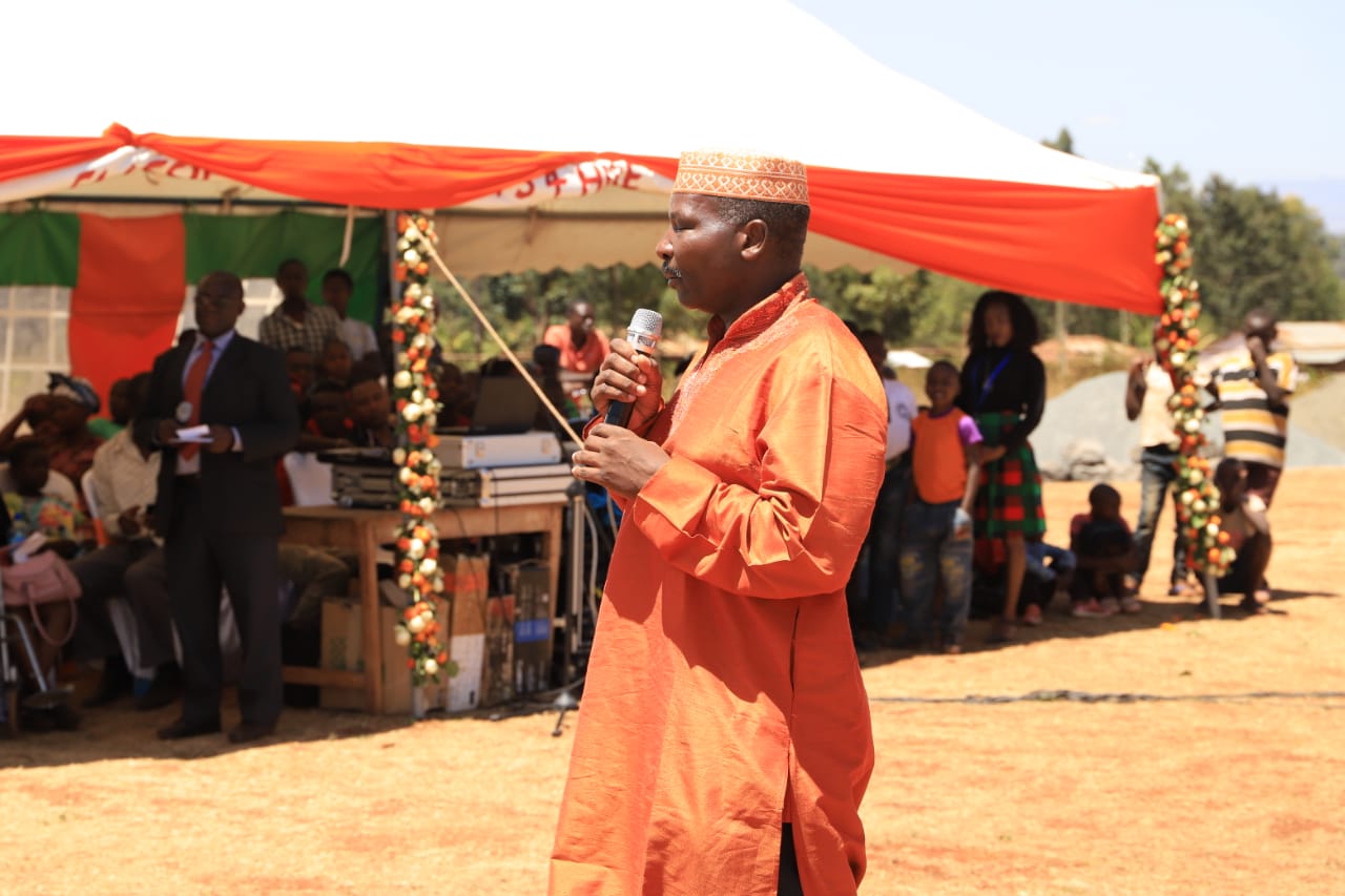 Speakers and attendees as Saturday’s groundbreaking included local religious leaders such as Sheikh Waziri Shaban from the nearby town of Matunda.
