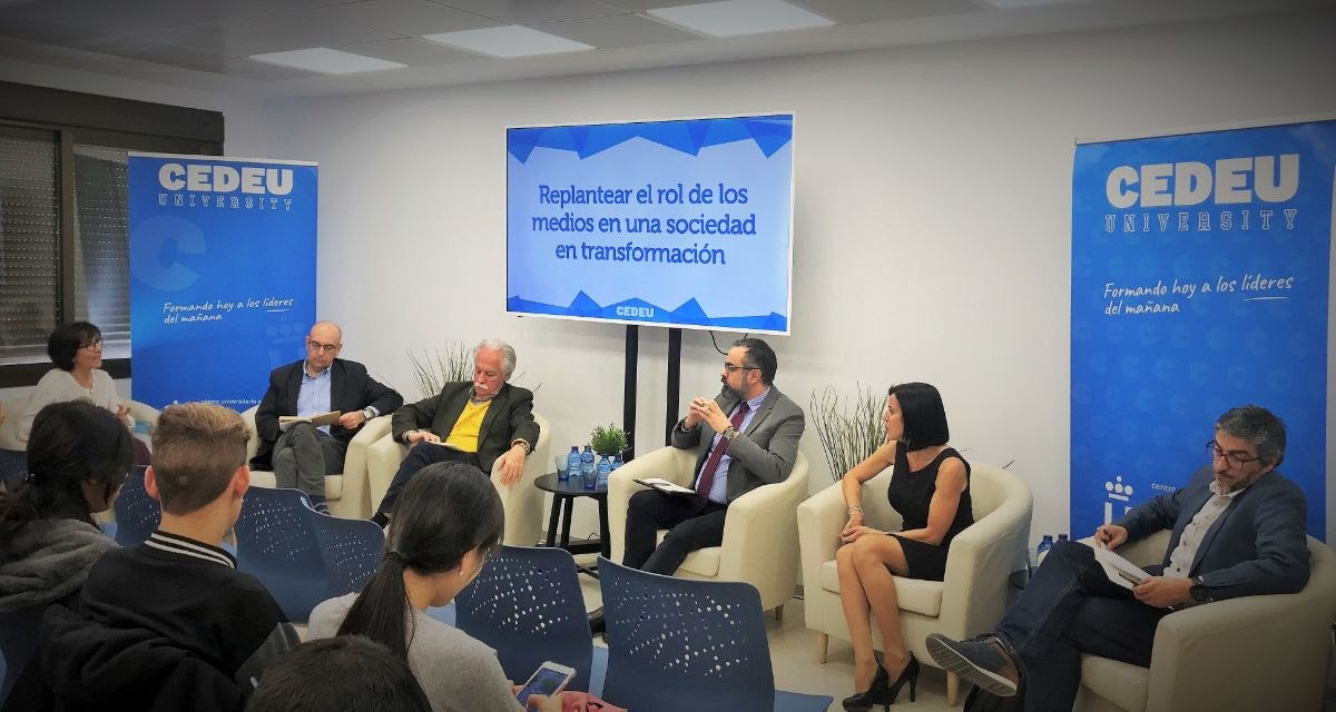 A roundtable discussion held at the Center of University Studies associated with the King Juan Carlos University in Madrid on 15 March focused on the role of media in fostering unity in society.