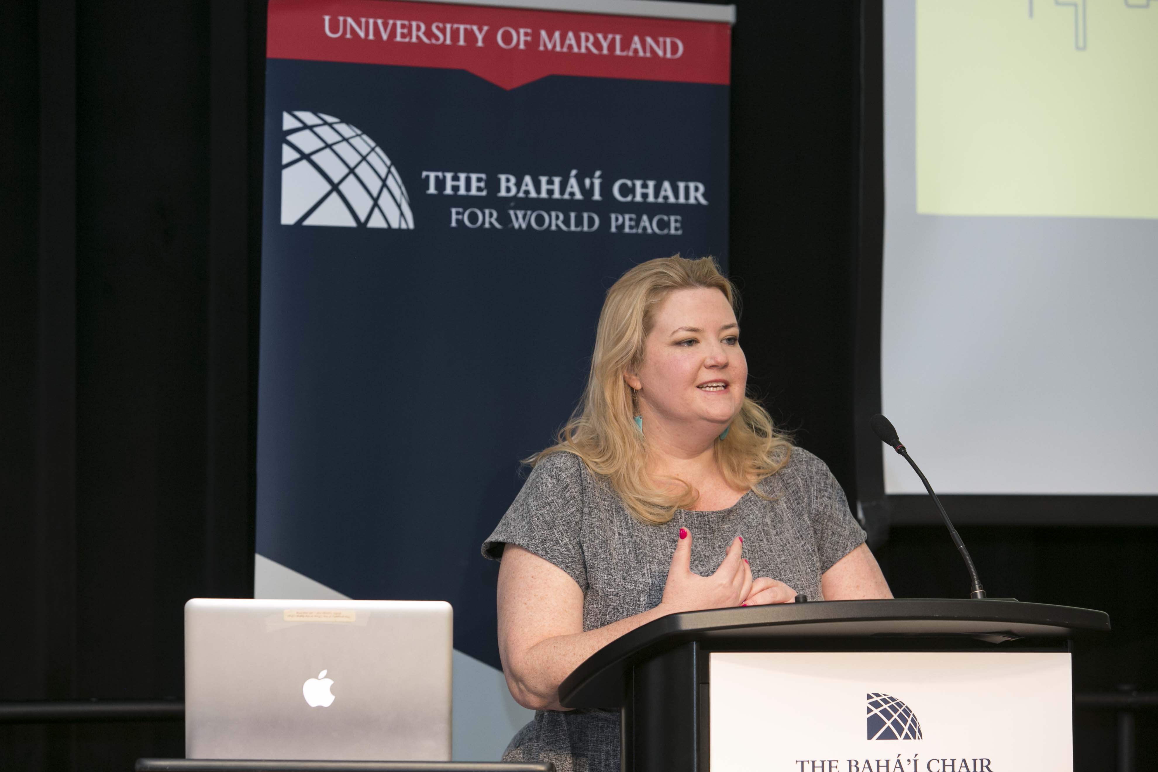 Aubrilyn Reeder of United World Infrastructure shared about her firm’s experience helping to develop happier cities in the United Arab Emirates. Having cities that are denser with short blocks, many different places to walk to, and nearby green spaces contribute to healthier and happier people, she explained.