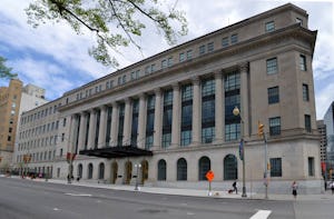 The Canadian Parliament’s Standing Committee on Justice and Human Rights met in the Wellington Building in Ottawa, Ontario, on 11 April, hearing from the Baha’i community and others about how to deal with online hate speech. (Credit : Ericsteinhk, [Wikimedia Commons](https://commons.wikimedia.org/wiki/File:WellingtonStreet.jpg))