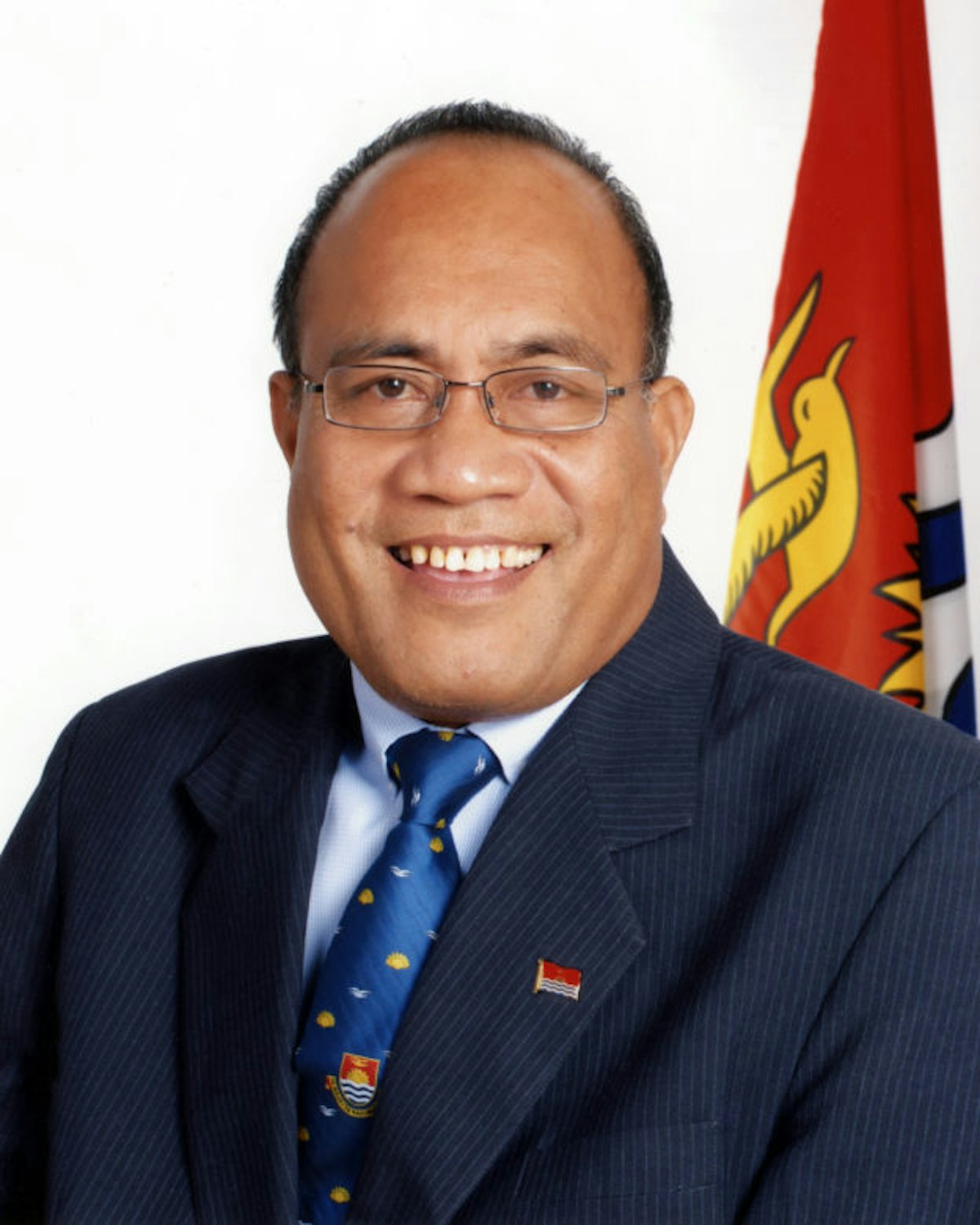 Taneti Maamau, président de Kiribati (Crédit : Bureau de Te Beretitenti, République des Kiribati)