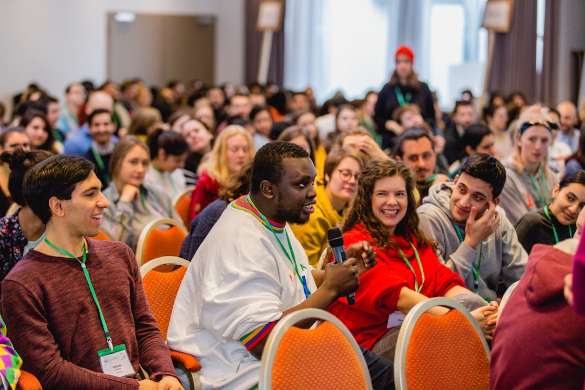 Seeing youth from a diversity of backgrounds studying, planning, and collaborating on how to be a source of positive change in their communities, participants at the conference explored practical ways to express the principles of the Baha’i Faith.