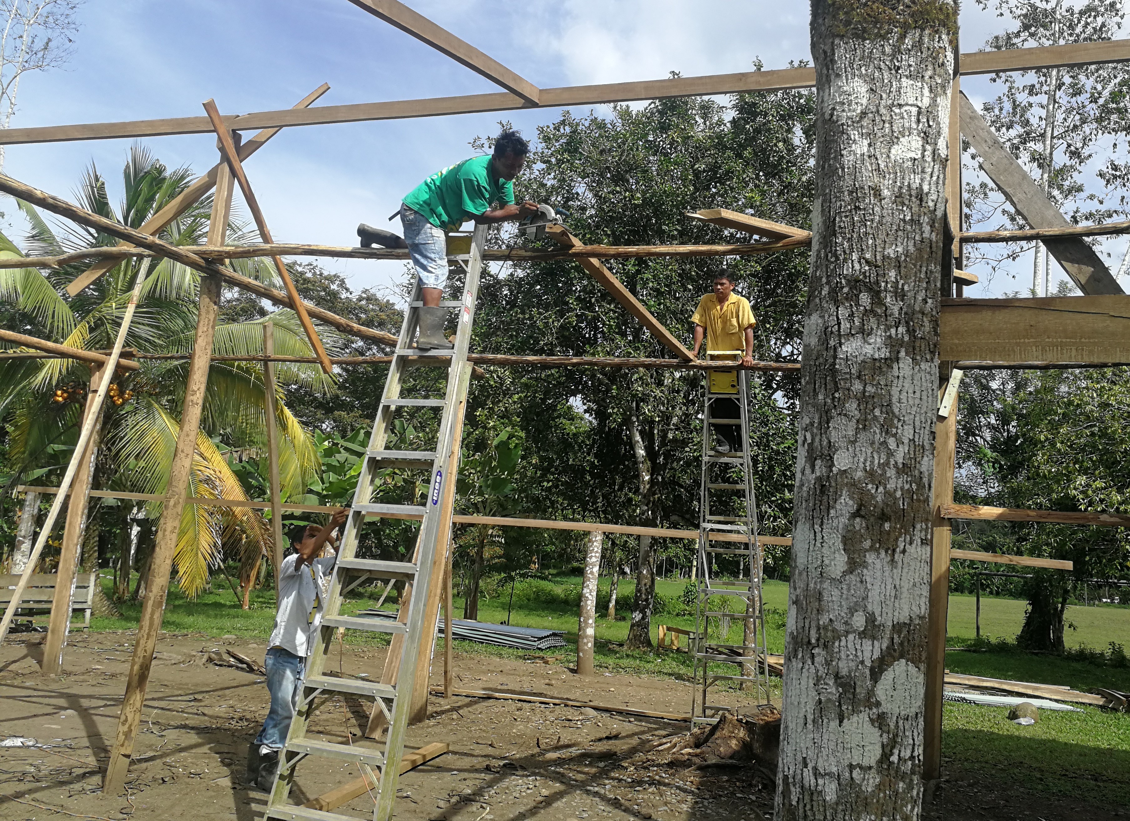 جامعه‌ای در منطقهٔ کوهستانی تلیره (Telire) در کاستاریکا در حال ساخت سازه‌ای برای برگزاری جشن‌های دویستمین سالگرد تولد حضرت باب هستند.