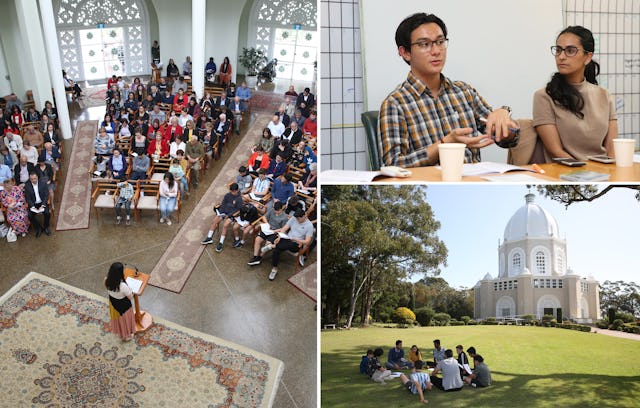 At the Temple in Sydney, devotional gatherings and meetings to reflect on community building efforts are regularly taking place in the lead-up to the bicentenary.