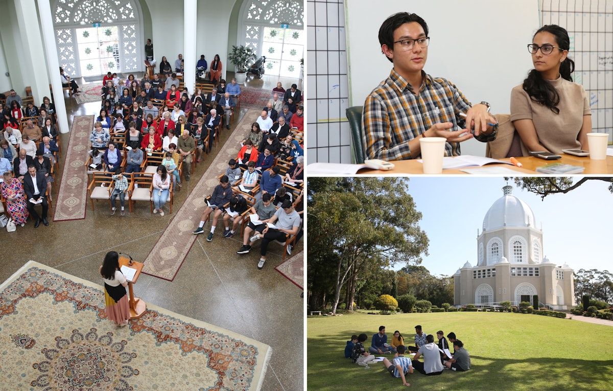 En el templo de Sydney, tienen lugar de manera regular reuniones de oración y encuentros de reflexión sobre las actividades de la comunidad para el próximo bicentenario.