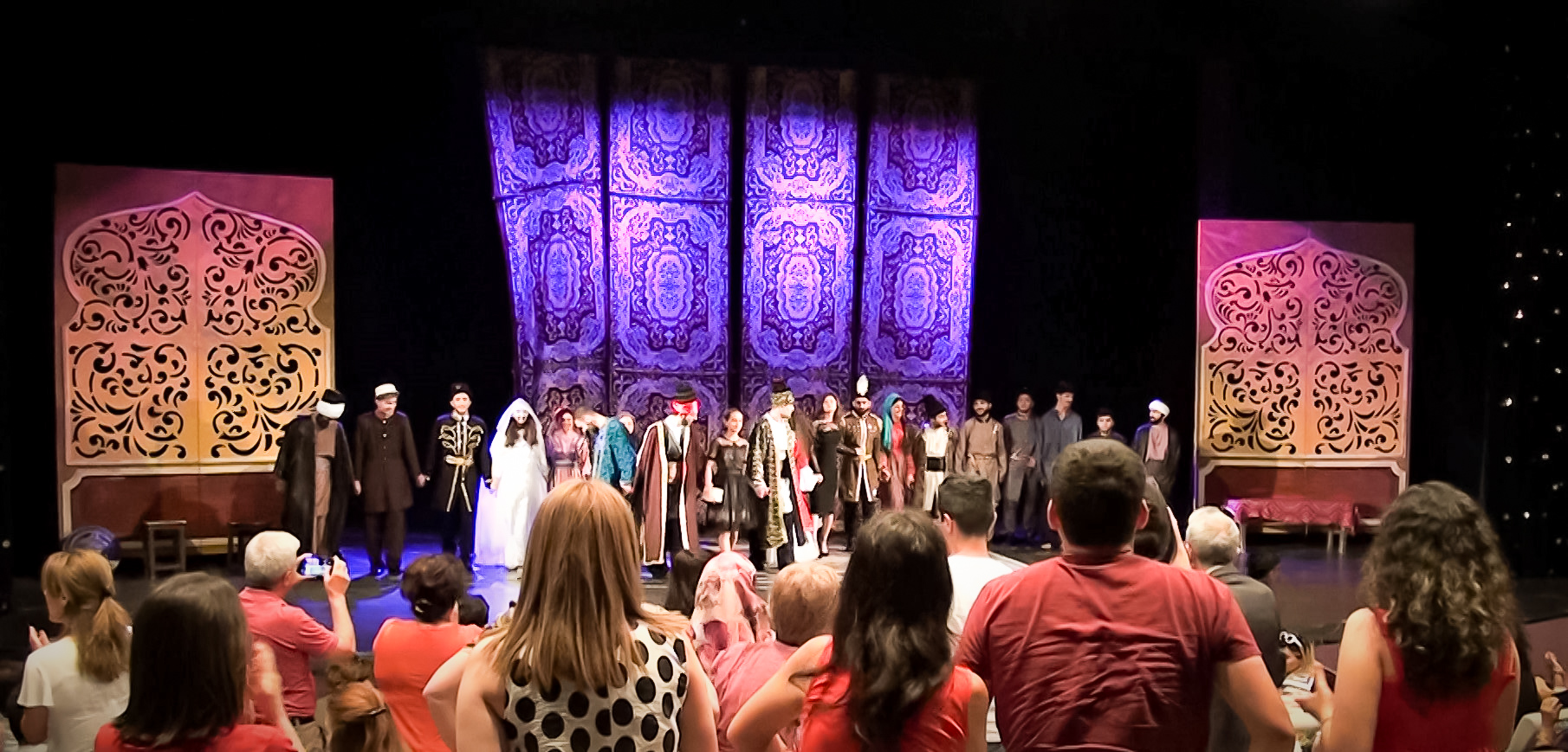 A play about Tahirih, performed at a bicentenary celebration in Baku, Azerbaijan.