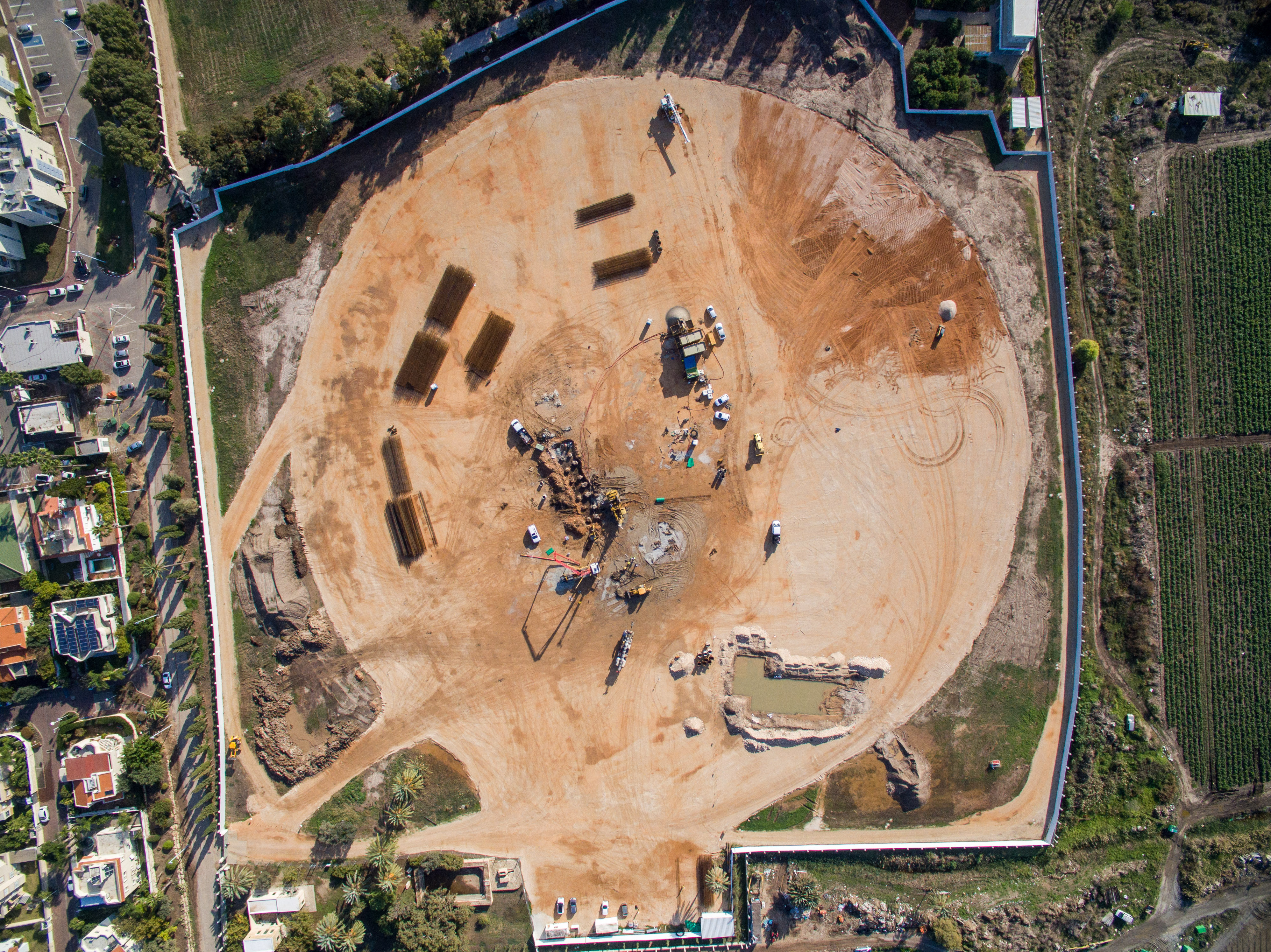 Image Gallery [4 of 7] A momentous endeavor begins Groundwork being