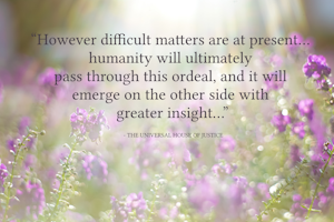 Baha’i communities around the world are celebrating the new year by strengthening bonds of friendship and conveying a message of hope.