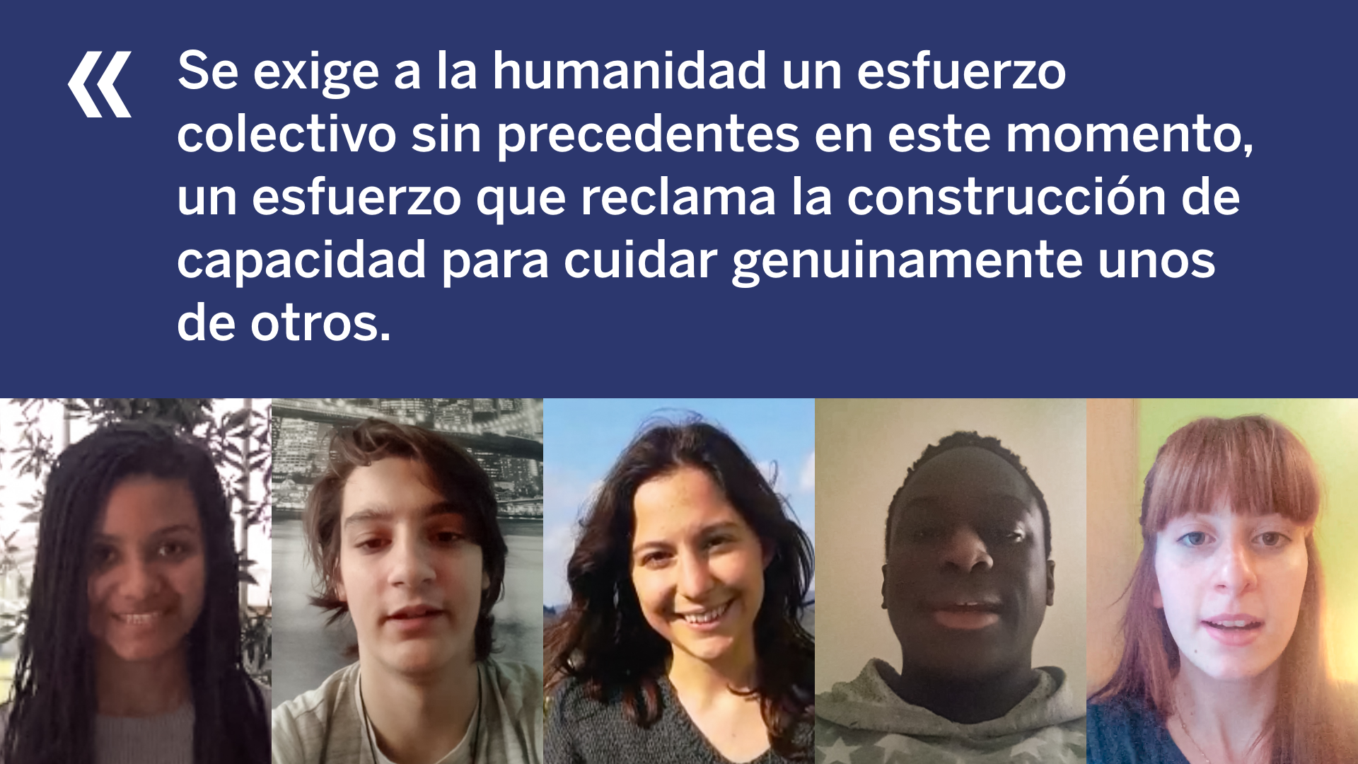 Viendo indicios de una identidad colectiva en la respuesta del mundo a la crisis sanitaria global e inspirados por la visión de un mundo mejor, grupos de jóvenes italianos emplean los medios de comunicación para analizar temas profundos relacionados con la transformación social.