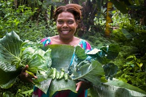 A participant in the Preparation for Social Action program in Vanuatu. “Participants see themselves as ‘promoters of community well-being’ and are committed to the service of others, so their response to these trying circumstance is to remain hopeful and address the needs that arise.” (Credit: Foundation for the Betterment of Society)