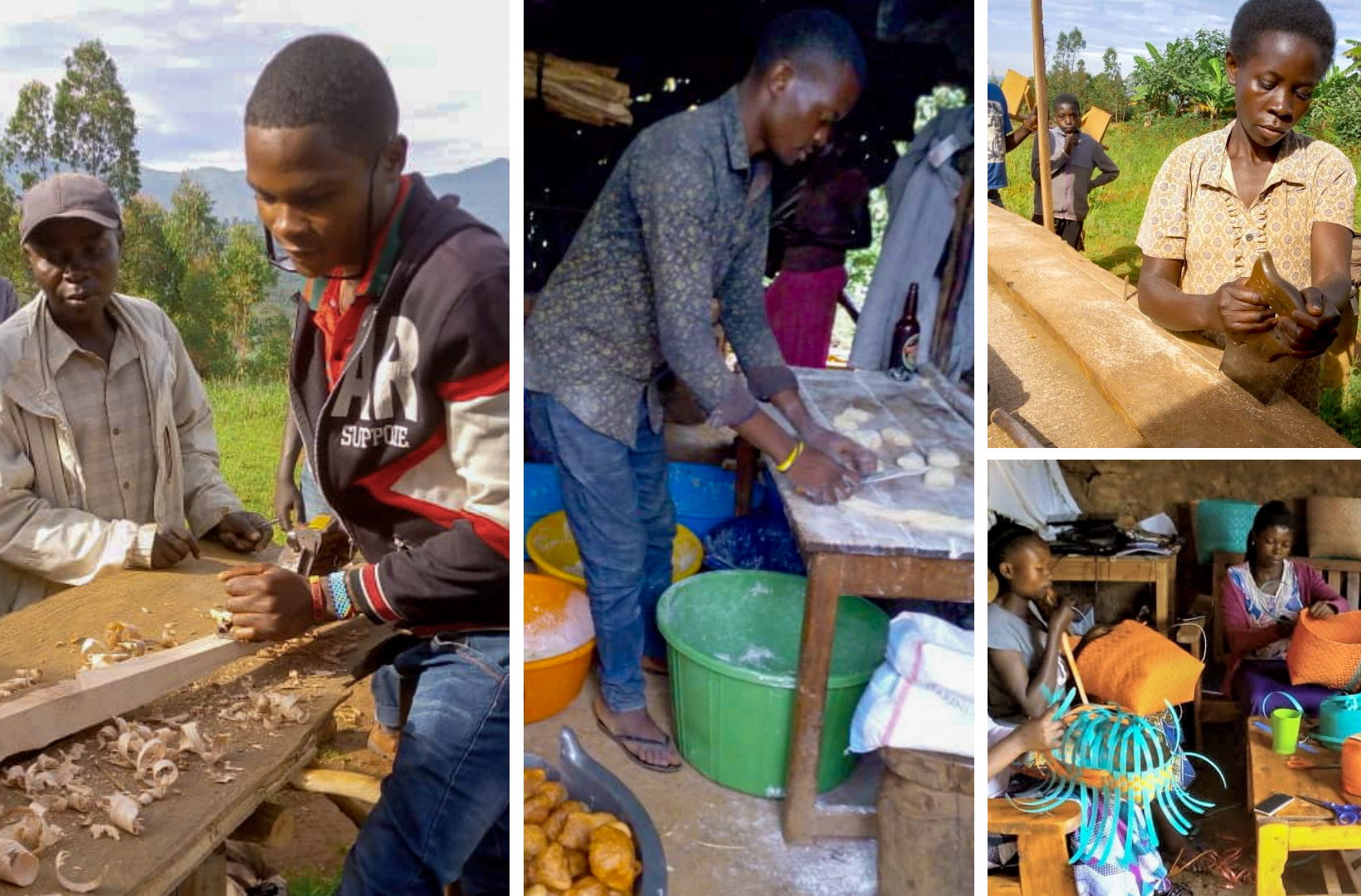Photograph taken before the current health crisis. “On the economic level, the health crisis does not scare us because we have been investing in education, for some time, that raises our capacity for service to society and for economic activity,” says a resident of Canjavu, South Kivu province.