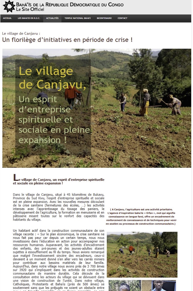 Image Gallery 2 Of 4 Networks In The Congo Keep Thousands Informed And Inspired Bwns