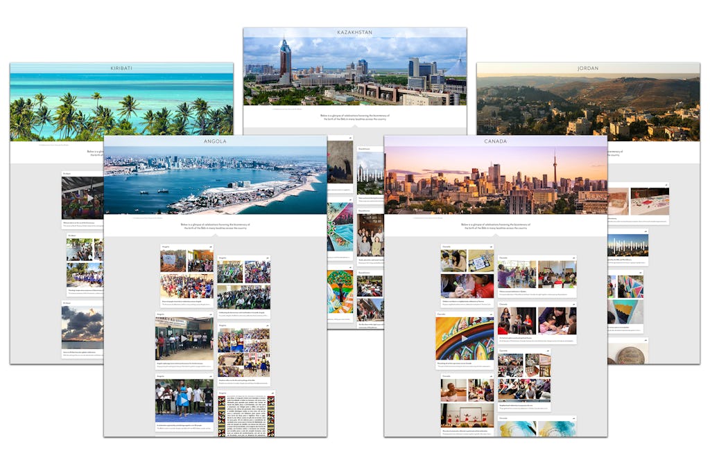 A new section, featuring images, videos, and music from commemorations of the 200th anniversary of the birth of the Bab, now completes the two bicentenary websites.