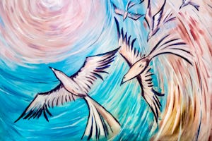 “During these difficult times we have had to look beyond the present, setting aside any historical feelings of disunity, to imagine what our country could look like when we emerge from this crisis,” says Timur Chekparbayev, a representative of the country’s Baha’i Office of Public Affairs. (Artwork by an artist in Nur-Sultan, Kazakhstan)