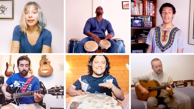 Baha’is in Latin America and Spain have been producing uplifting music videos for youth. This song titled “La fuerza del amor”, meaning the strength of love, encourages young people to translate positive thoughts into actions.