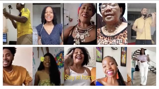 Un colectivo de artistas del Norte del Cauca (Colombia) ha compuesto una animada canción con un mensaje sobre las medidas sanitarias.
