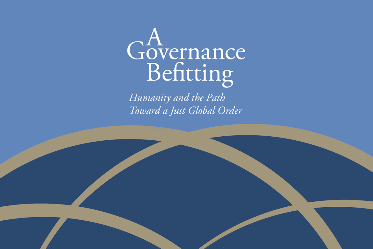 In September, the Bahá’í International Community released a statement titled “A Governance Befitting: Humanity and the Path Toward a Just Global Order,” marking the 75th anniversary of the United Nations.