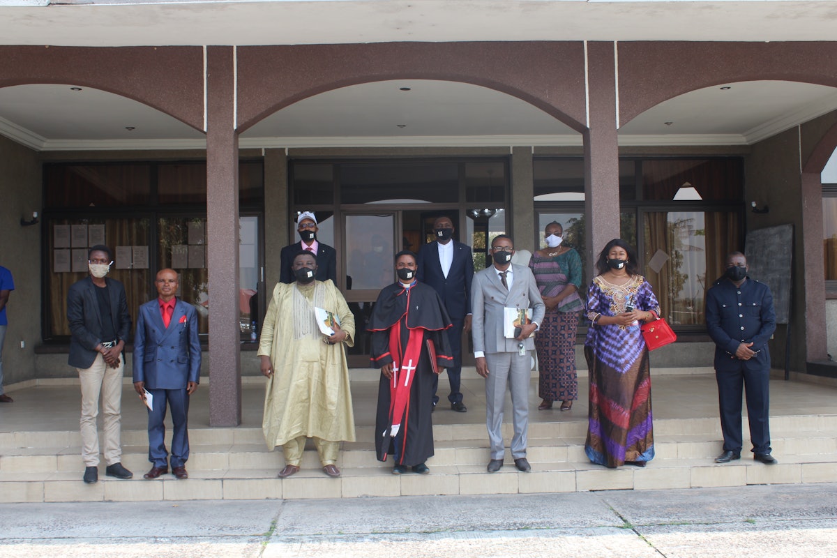 Lavoisier Mutombo Tshiongo, secretario de la Asamblea Espiritual Nacional de la República Democrática del Congo, comenta que la presencia de personas muy diversas en la celebración prueba el papel unificador de una Casa de Adoración.