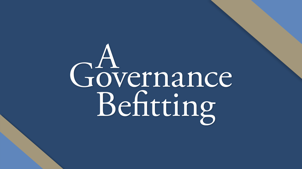 The statement, “A Governance Befitting: Humanity and the Path Toward a Just Global Order,” has, in the brief time since its publication in September, already begun to stimulate profound reflection and thoughtful discussion about the role of international structures.