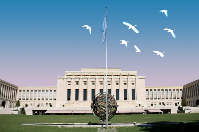  La Oficina en Ginebra de la Comunidad Internacional Bahá’í se ha unido a agentes de la sociedad civil, profesores universitarios y representantes de agencias de la ONU y de organizaciones internacionales para contribuir a los debates sobre las iniciativas de construcción de la paz en todo el mundo en la Semana de la Paz de Ginebra (en inglés).