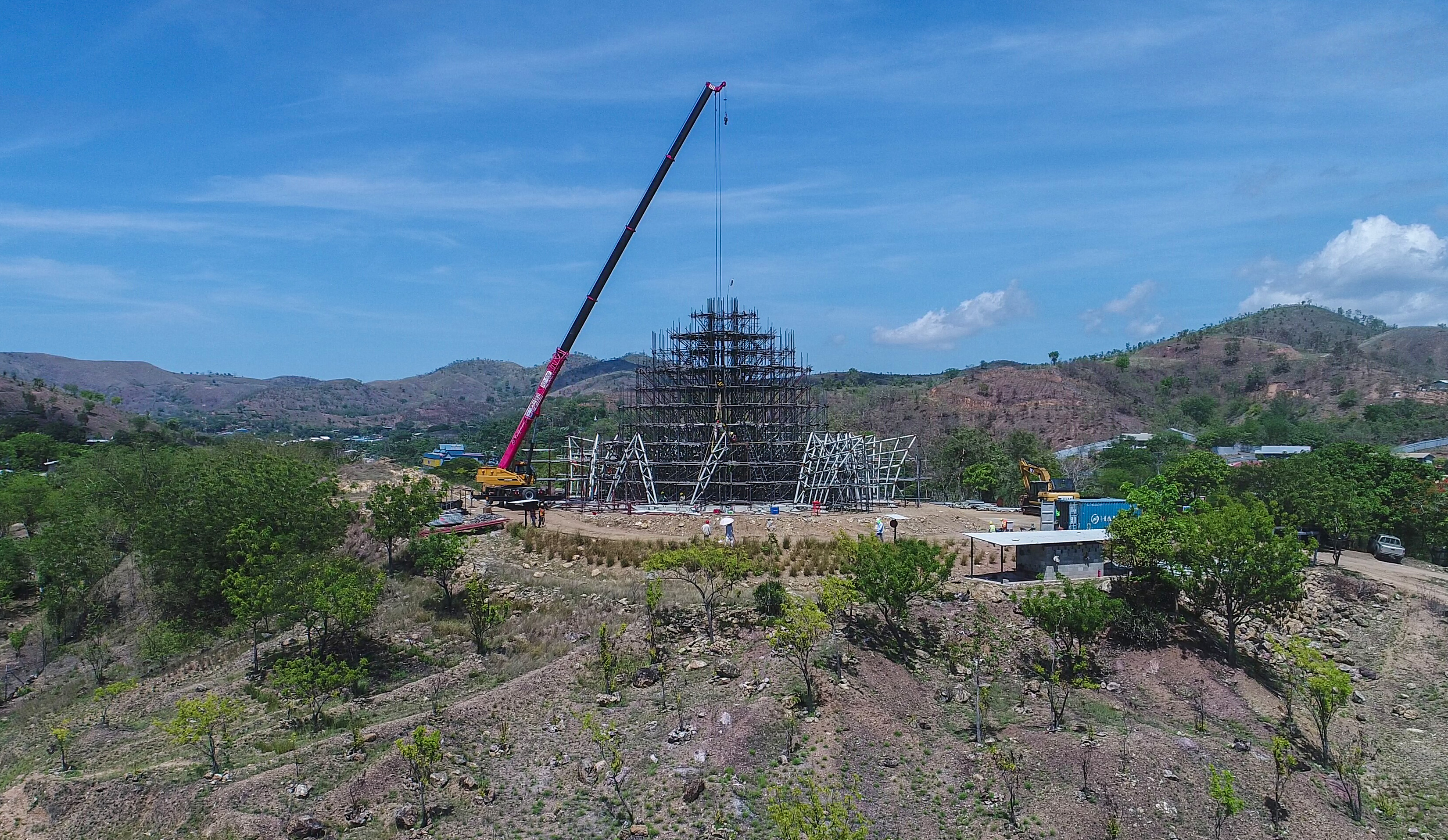 Once completed, the House of Worship will act as a focal point for devotion and service to society, open to people from all backgrounds.