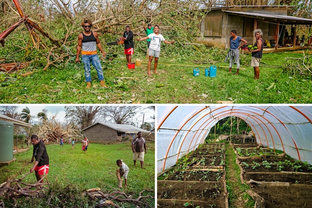In April amid the pandemic, when Cyclone Harold struck the northern islands of Vanuatu the degree of unity and collective action fostered through the educational activities of the Baha’i community enabled many people to respond swiftly and to begin rebuilding and replanting.