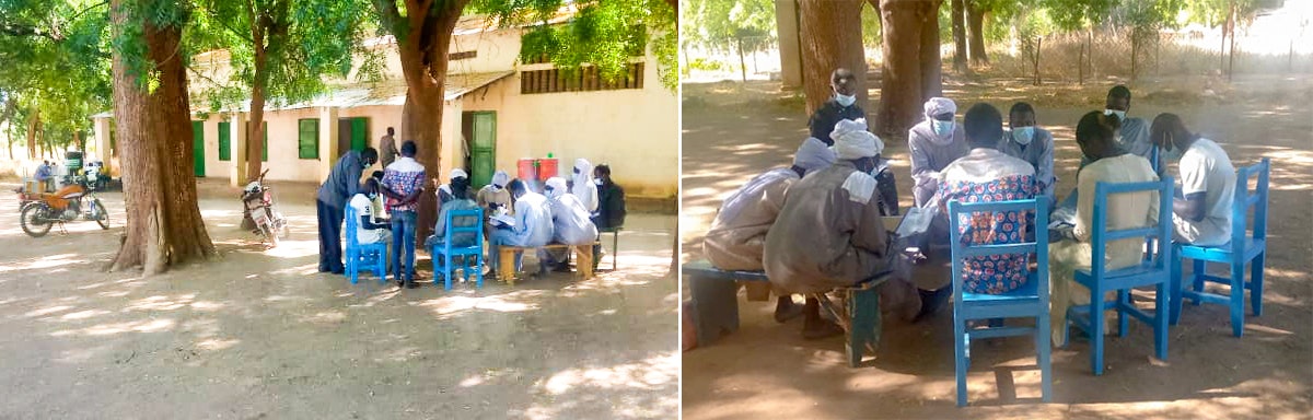 Traditional chiefs from Baro and surrounding areas participating in workshops during the conference.