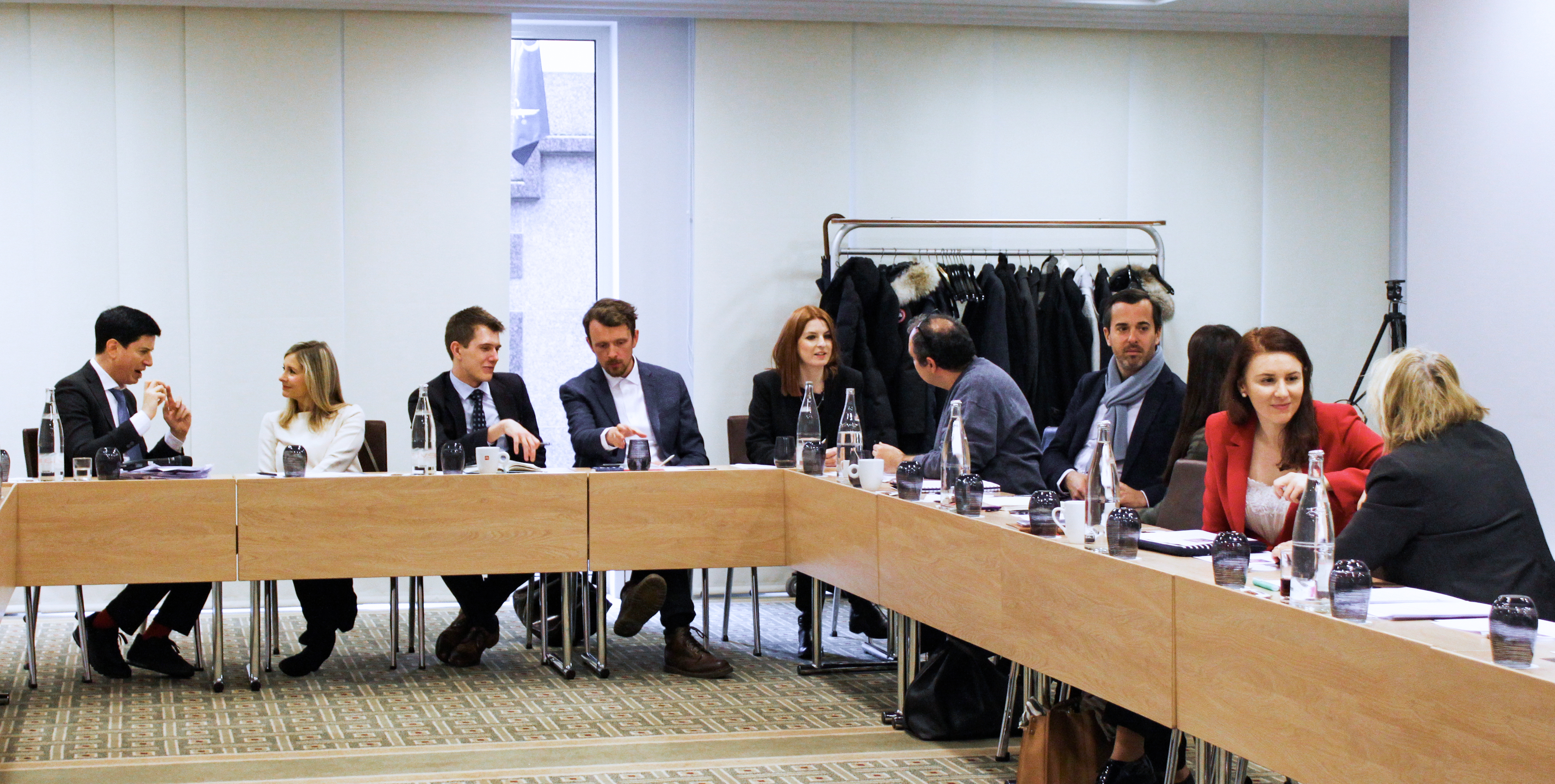 Photograph taken before the current health crisis. The role of technology, including artificial intelligence in the advancement of society has been a subject explored by the BIC in many spaces, including a discussion held by the BIC’s Brussels Office last year.