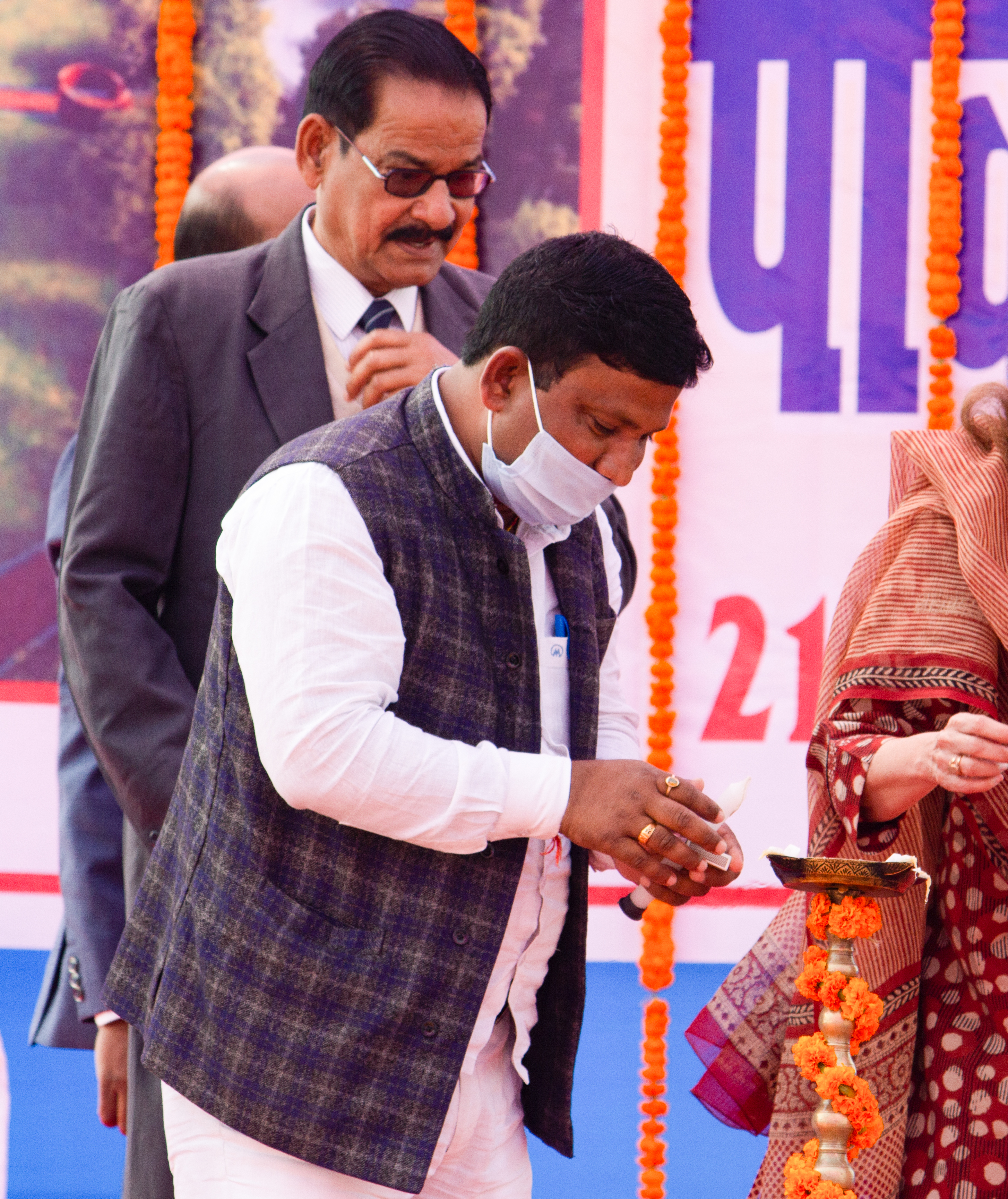 Amod Kumar, the head of the Panchayat (a local civic body) of Hargawan, said that “this area has received the House of Worship as a divine gift, and it is hoped that the community here will benefit from this gift and continue to achieve progress and prosperity.”