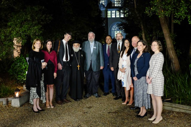 In-person gatherings held according to safety measures required by the government. A recent gathering at the Bahá’í House of Worship in Sydney among government officials, social actors, journalists, faith communities to explore ideas presented in the publication Creating an Inclusive Narrative.