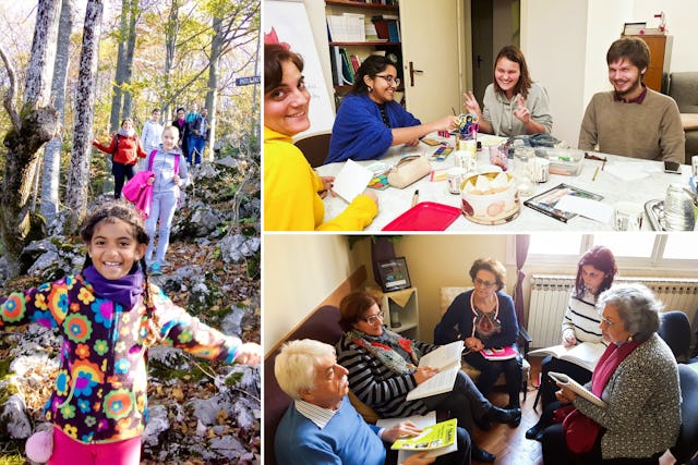 Photographs taken before the current health crisis. Over the decades, including through turbulent times in the country’s history, Croatian Bahá’ís have fostered love and harmony among their compatriots and focused on community-building activities that seek to raise capacity for service to society.