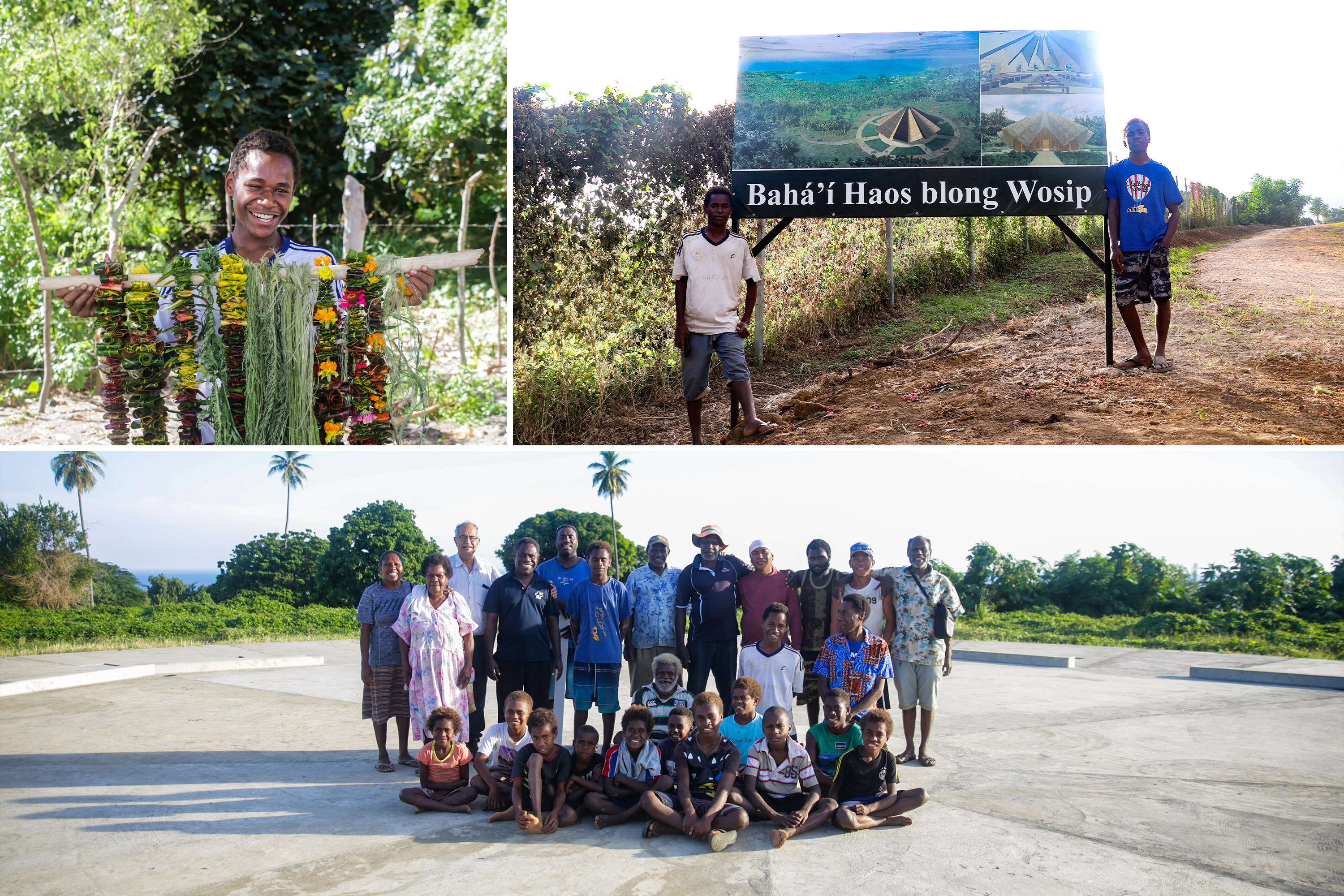 In-person gatherings held according to safety measures required by the government. Since the groundbreaking for the House of Worship in November 2019, many people have been coming together at the temple site to pray and offer assistance with various aspects of the project.