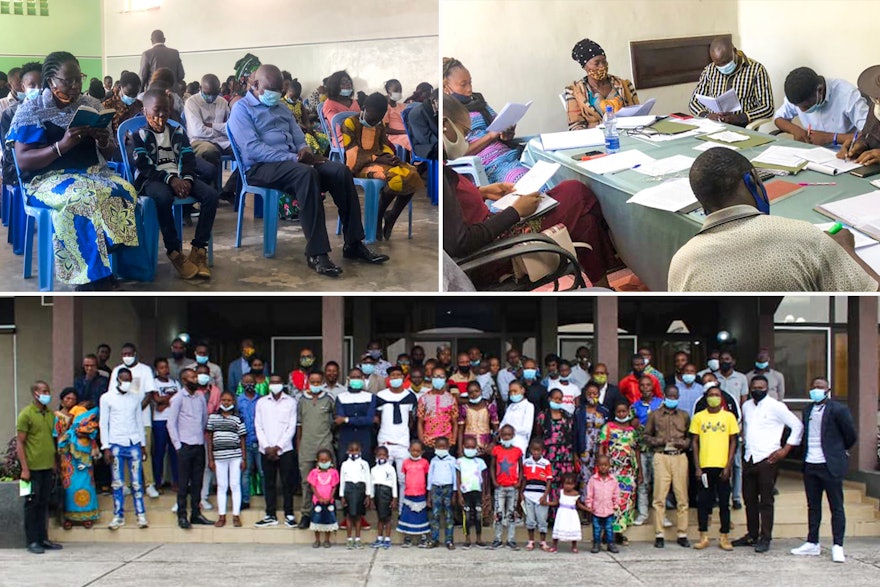 In-person gatherings held according to safety measures required by the government. Gatherings across the DRC have been stimulating many discussions about the House of Worship.