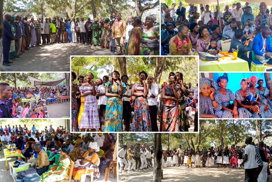 Более 2000 женщин, мужчин, молодежи и детей из Бараки, Демократическая Республика Конго, и окрестностей собрались, чтобы исследовать озарения об улучшении положения женщин, полученные в результате многолетних усилий бахаи этого региона, направленных на социальный прогресс.