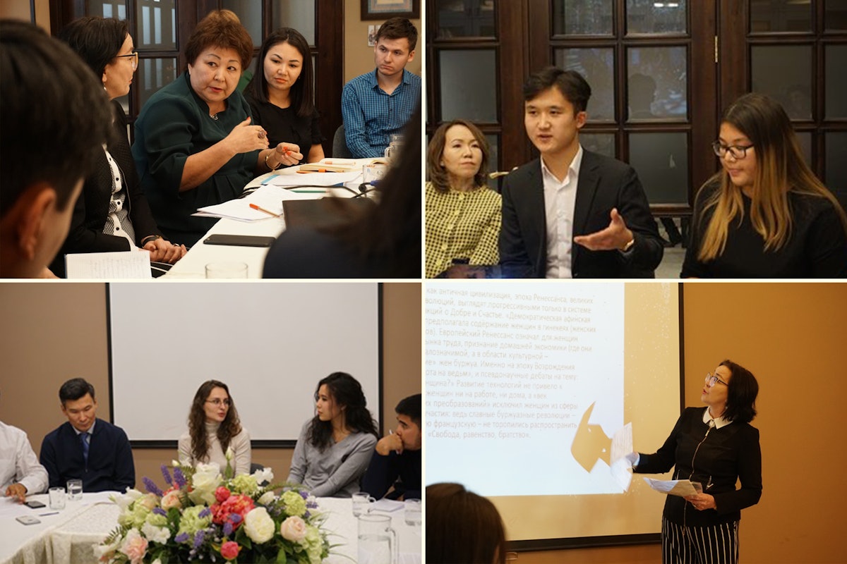 روزنامه‌نگاران و فعالان اجتماعی شرکت‌کننده در گردهمایی‌های مختلف دفتر امور خارجی بهائیان قزاقستان.
