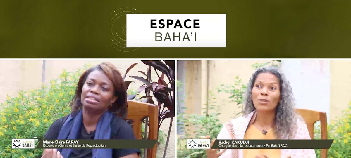 Inspired by a passage from the writings of ‘Abdu’l-Bahá, which likens women and men to the wings of a bird, the Bahá’ís of the Democratic Republic of the Congo (DRC) co-produced a nationally televised program on gender equality.