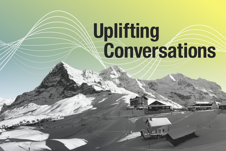 Un groupe d’amis et de voisins en Suisse a produit un podcast, intitulé Uplifting Conversations (Conversations édifiantes), dans lequel ils discutent des thèmes des discours de ‘Abdu’l-Bahá, tels que l’harmonie entre les dimensions spirituelles et matérielles de la vie humaine et le besoin de l’humanité d’éducation spirituelle, morale et matérielle.