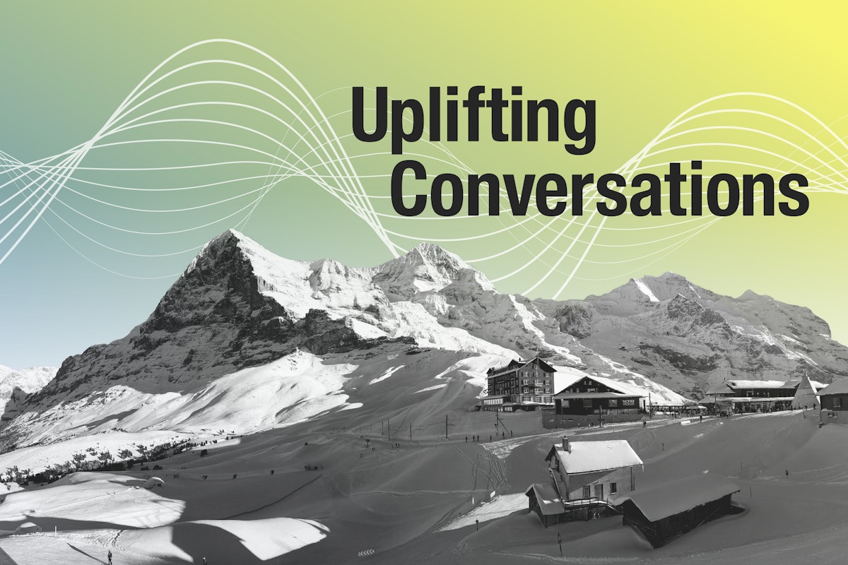 A group of friends and neighbors in Switzerland has produced a podcast, titled “Uplifting Conversations,” in which they discuss themes from ‘Abdu’l-Bahá’s talks, such as the harmony between the spiritual and material dimensions of human life and humanity’s need for spiritual, moral, and material education.
