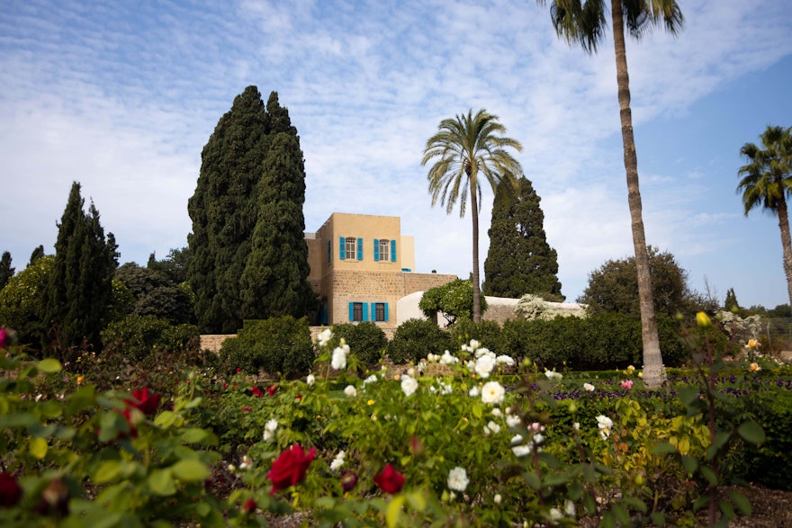 After nine years of confinement in the prison city of ‘Akká, it was in these surroundings that Bahá’u’lláh first set His eyes on the beauty and verdure of the countryside.