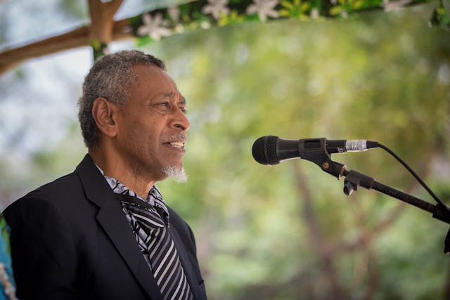 The opening program included remarks by Henry Tamashiro whom the Universal House of Justice named as its representative to the event. Mr. Tamashiro read a letter of the House of Justice addressed to the gathering, which states: “This sacred edifice shines out as a beacon of light. May it become a centre from which spiritual forces radiate, may it diffuse the illumination of the Lord, and like unto the resplendent rays of dawn, may it brighten the horizon before you.”