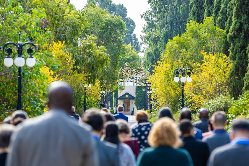 Representatives of Bahá’í communities from around the world have been arriving in Haifa for a gathering at the Bahá’í World Centre commemorating the centenary.