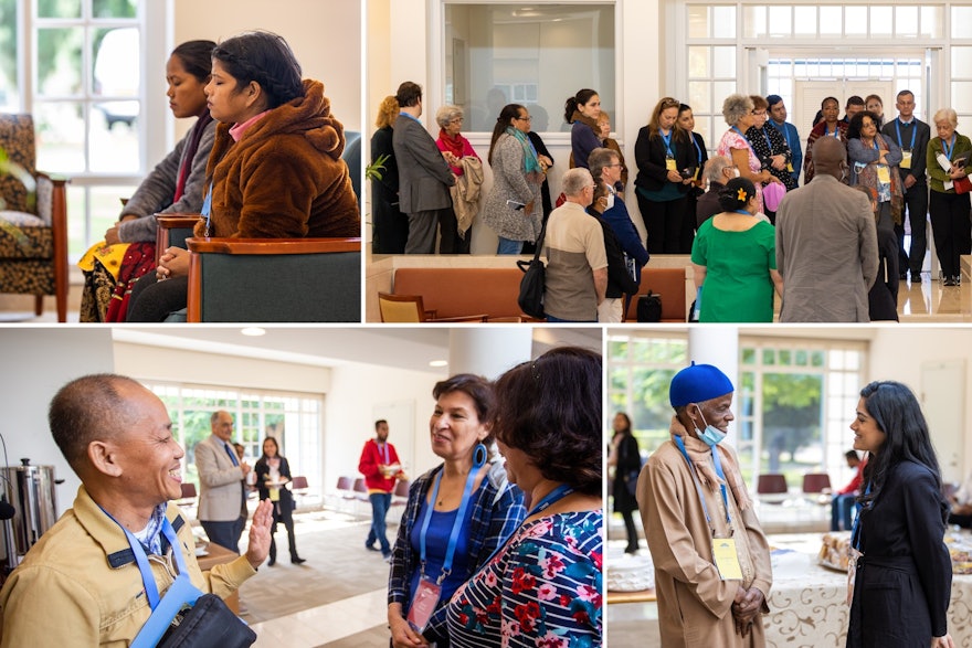 Dans une atmosphère d’amour, d’unité et de dévotion, les participants se sont préparés spirituellement pour leur première visite au tombeau de Bahá’u’lláh