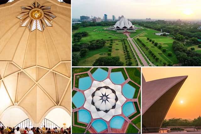 New Delhi, India — Residents of the neighborhoods surrounding this House of Worship, popularly referred to as the “Lotus Temple” because of its design inspired by a lotus flower, are gathering at the temple site for guided tours. Each tour includes a screening of Exemplar—the recently released film about ‘Abdu’l-Bahá—a viewing of an exhibit on His life, and a devotional program featuring prayers, music, and readings of quotations from the Bahá’í writings.
