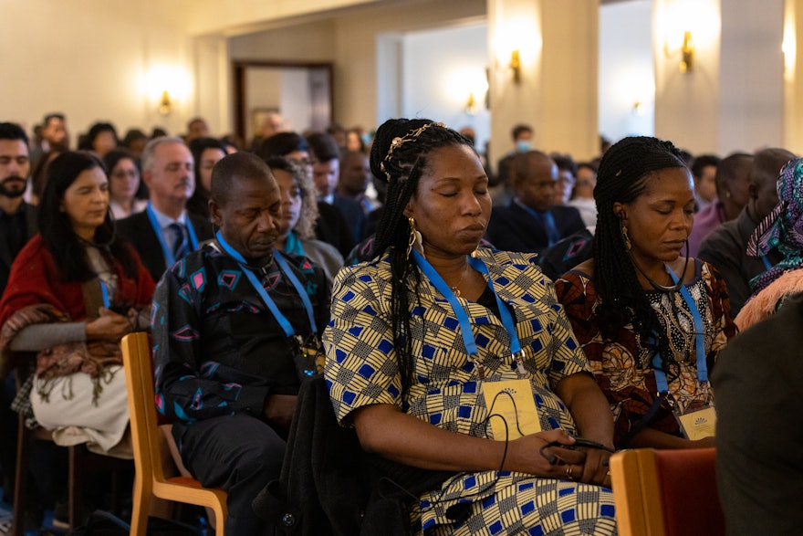 Le programme de prière a contribué à l’atmosphère spirituelle du rassemblement.